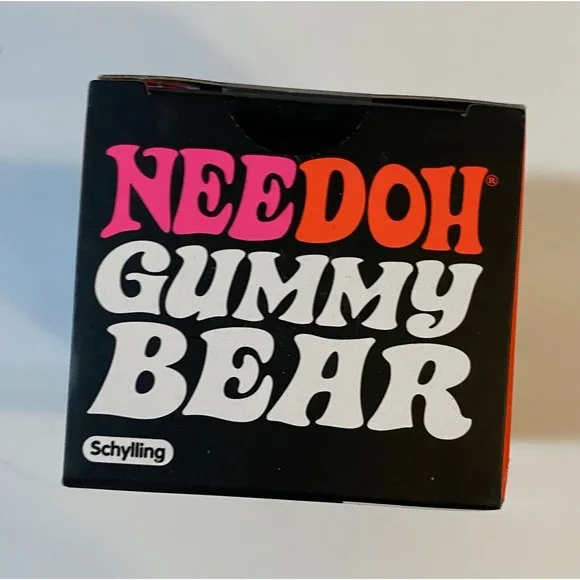 Schylling NeeDoh Gummy Bear Groovy Grape Purple Squishy Stress Toy Fidget tiktok - Picture 4 of 5